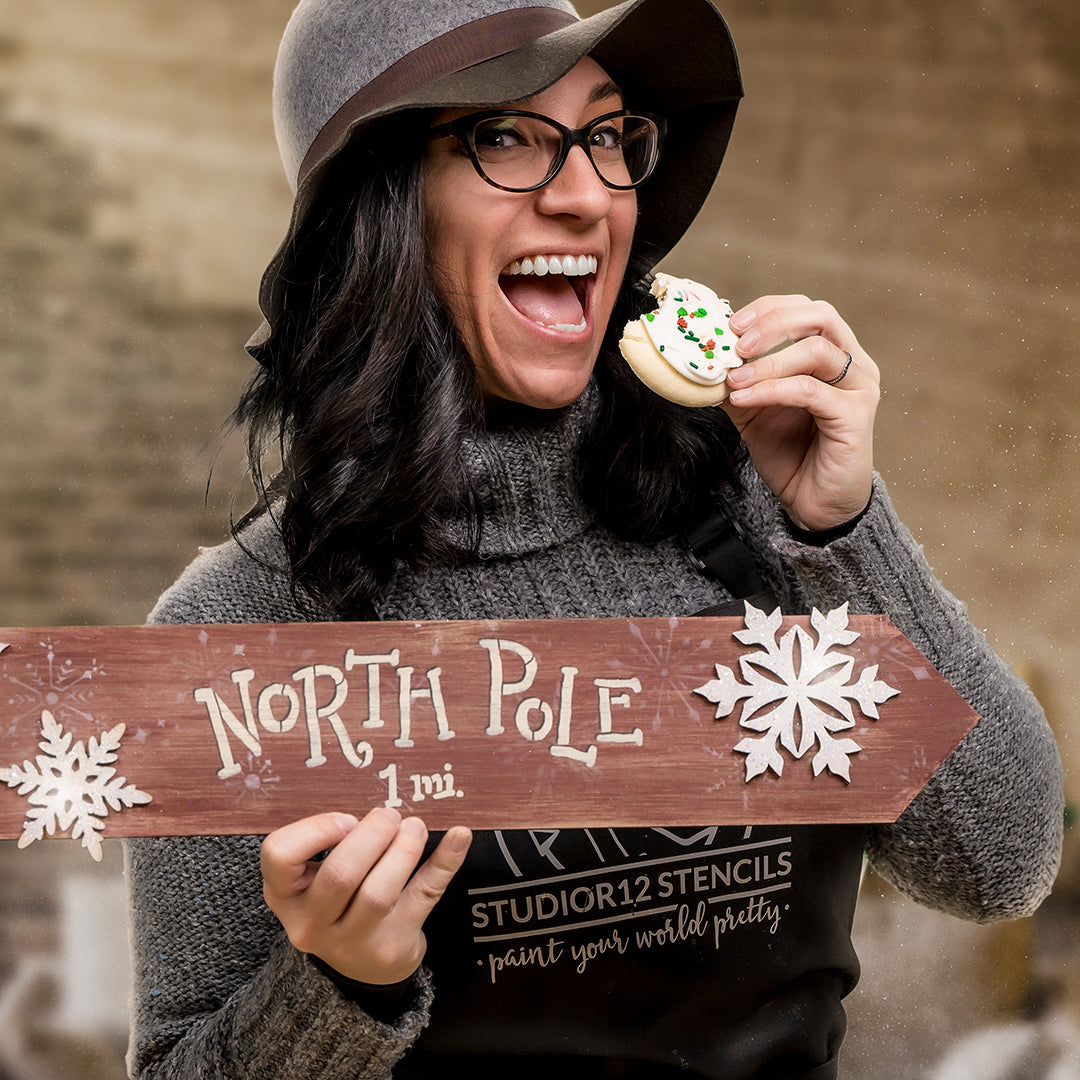 North Pole Arrow Project Tagged "Studio R 12" StudioR12 Stencils