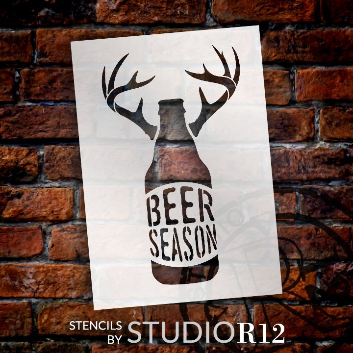 
                  
                antler,
  			
                Art Stencil,
  			
                Beer,
  			
                Chance of Drinking,
  			
                Country,
  			
                deer,
  			
                Drink,
  			
                Farmhouse,
  			
                hunting,
  			
                Studio R 12,
  			
                StudioR12,
  			
                StudioR12 Stencil,
  			
                Template,
  			
                  
                  