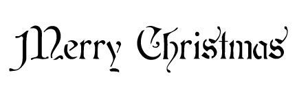 Merry Christmas Stencil by StudioR12  Elegant Christmas Word Art - Me –  StudioR12 Stencils