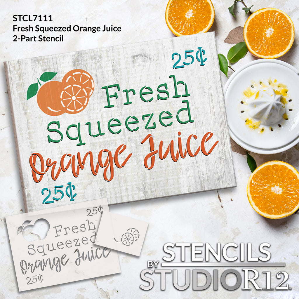 
                  
                25 cents,
  			
                Art Stencil,
  			
                citrus,
  			
                country kitchen,
  			
                Farmhouse,
  			
                fresh,
  			
                fresh squeezed,
  			
                fruit,
  			
                Kitchen,
  			
                kitchen decor,
  			
                orange,
  			
                Spring,
  			
                stencil,
  			
                Stencils,
  			
                Summer,
  			
                  
                  