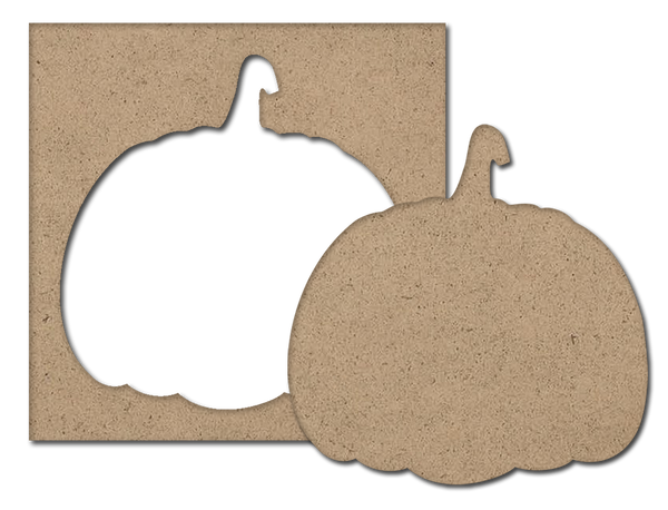 Pumpkin Frame & Cutout Surface Set - 1/8