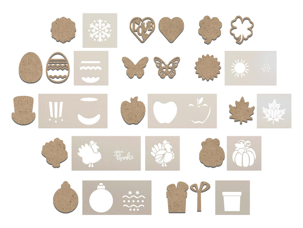 
                  
                apple,
  			
                APR 24,
  			
                Butterfly,
  			
                christmas ornament,
  			
                Easter egg,
  			
                embellishment,
  			
                embellishment set,
  			
                embellishment stencil,
  			
                gift,
  			
                heart,
  			
                Heart shape,
  			
                leaf,
  			
                Ornament,
  			
                Patriotic,
  			
                POTM - General Release,
  			
                present,
  			
                pumpkin,
  			
                season,
  			
                seasonal,
  			
                shamrock,
  			
                snowflake,
  			
                sunflower,
  			
                turkey,
  			
                wooden embellishment,
  			
                  
                  