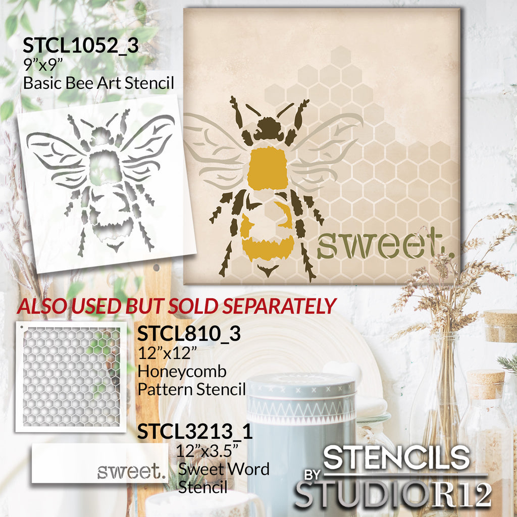 
                  
                Art Stencil,
  			
                Bee,
  			
                Country,
  			
                Honey,
  			
                Stencils,
  			
                Studio R 12,
  			
                StudioR12,
  			
                StudioR12 Stencil,
  			
                Summer,
  			
                Template,
  			
                  
                  