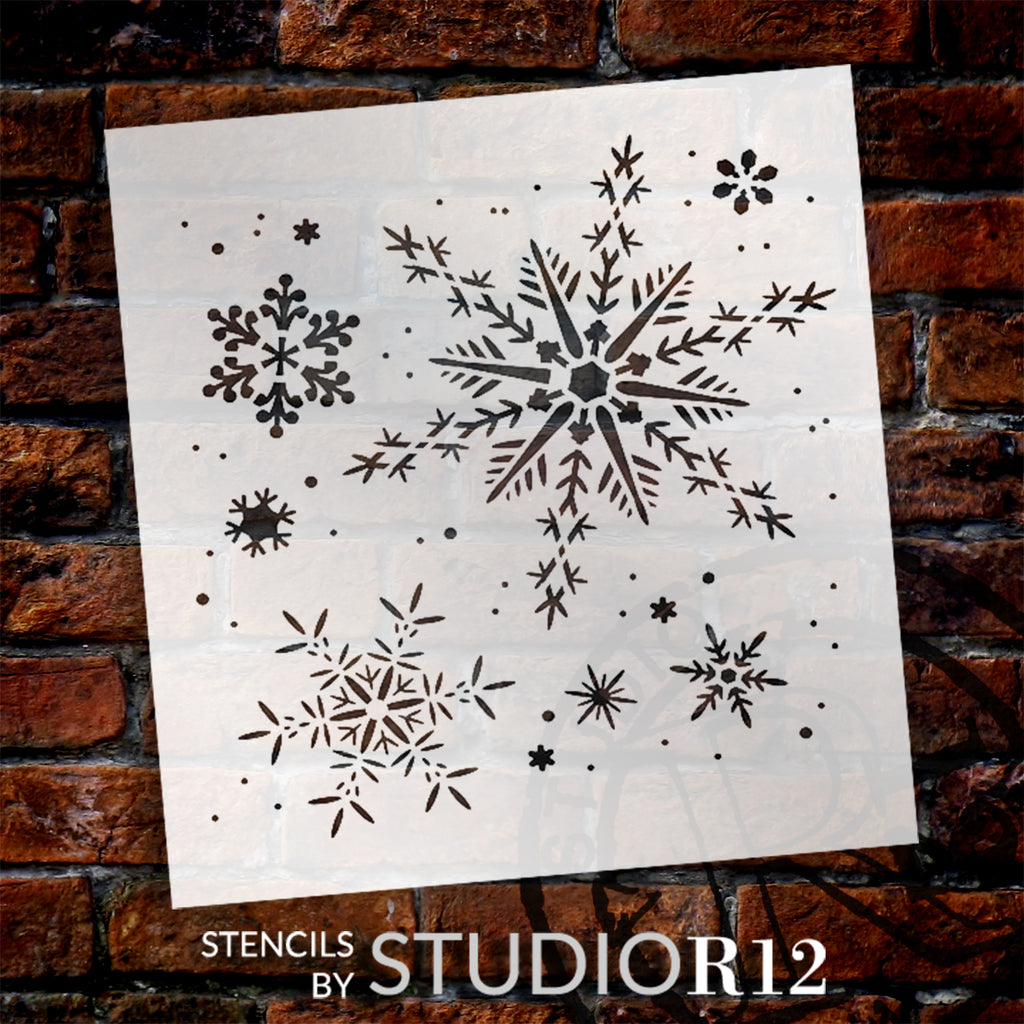 Snowflake Stencil 17  Free Stencil Gallery