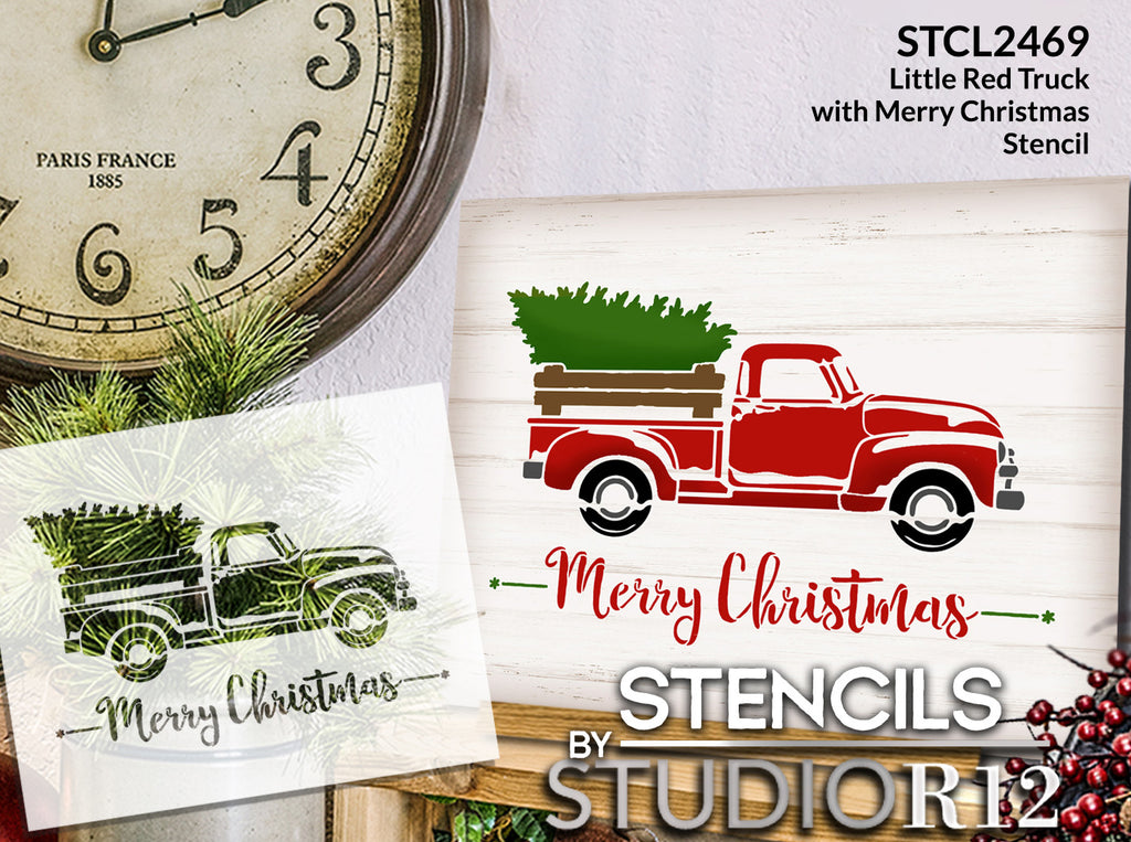 
                  
                antique Truck,
  			
                Christmas,
  			
                Christmas & Winter,
  			
                Farmhouse,
  			
                Holiday,
  			
                Merry Christmas,
  			
                old truck,
  			
                Red,
  			
                Simple,
  			
                Stencils,
  			
                Studio R 12,
  			
                StudioR12,
  			
                StudioR12 Stencil,
  			
                Template,
  			
                truck,
  			
                Vintage,
  			
                  
                  