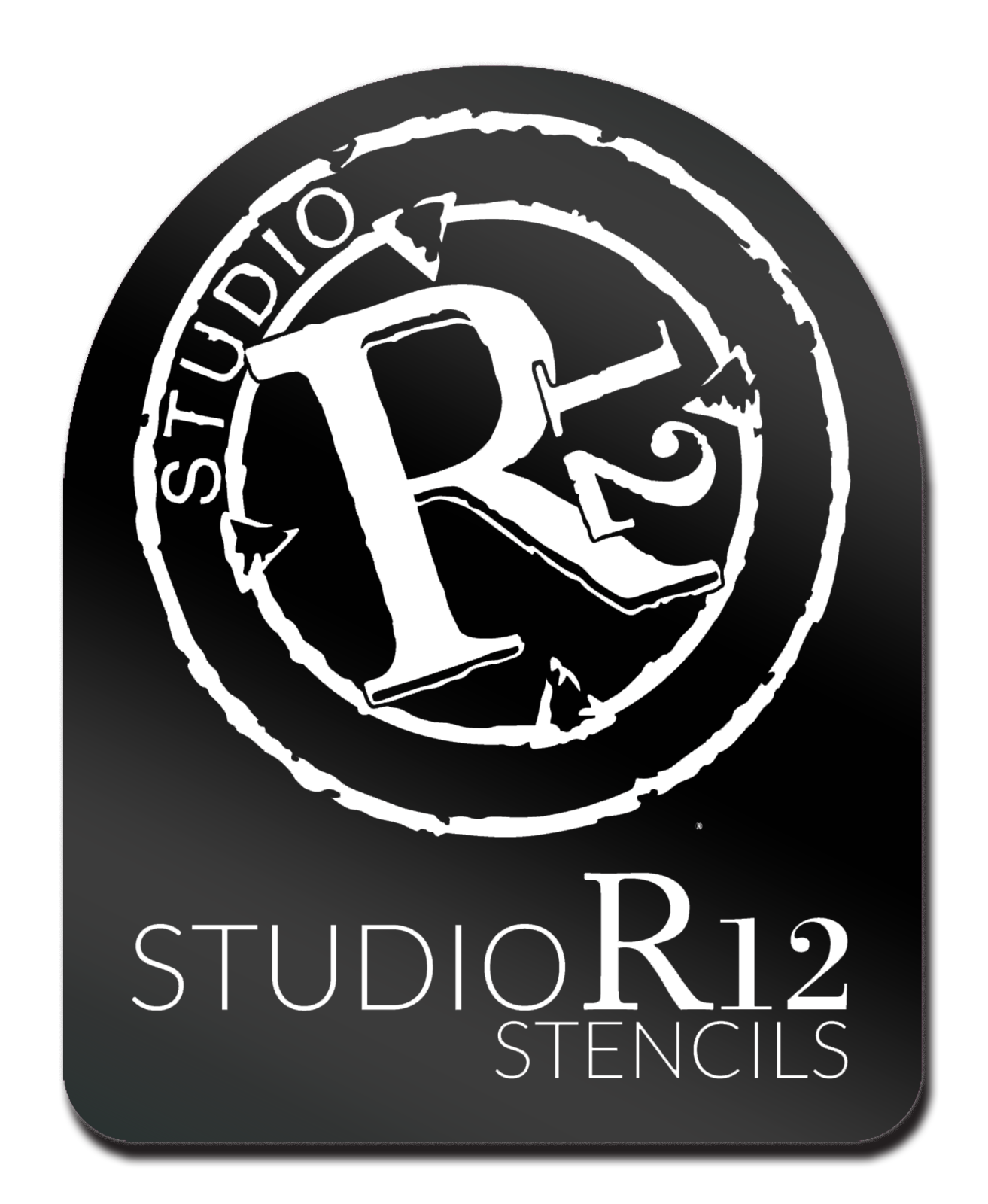 StudioR12 Logo Sticker StudioR12 Stencils
