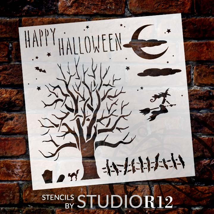 
                  
                Bats,
  			
                Halloween,
  			
                Home,
  			
                Home Decor,
  			
                Mixed Media,
  			
                pumpkin,
  			
                Scary,
  			
                Spooky,
  			
                Stencils,
  			
                Studio R 12,
  			
                StudioR12,
  			
                StudioR12 Stencil,
  			
                Template,
  			
                trick or treat,
  			
                witch,
  			
                  
                  