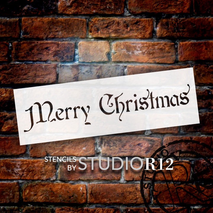 Farm Fresh Christmas Trees by StudioR12  Winter Farm Word Stencil - R –  StudioR12 Stencils