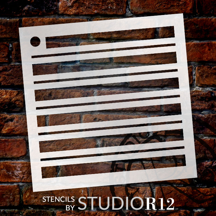 
                  
                Art Stencil,
  			
                Art Stencils,
  			
                mini,
  			
                Mixed Media,
  			
                Multimedia,
  			
                Pattern,
  			
                Pattern Stencils,
  			
                Stencils,
  			
                Studio R 12,
  			
                StudioR12,
  			
                StudioR12 Stencil,
  			
                Template,
  			
                  
                  