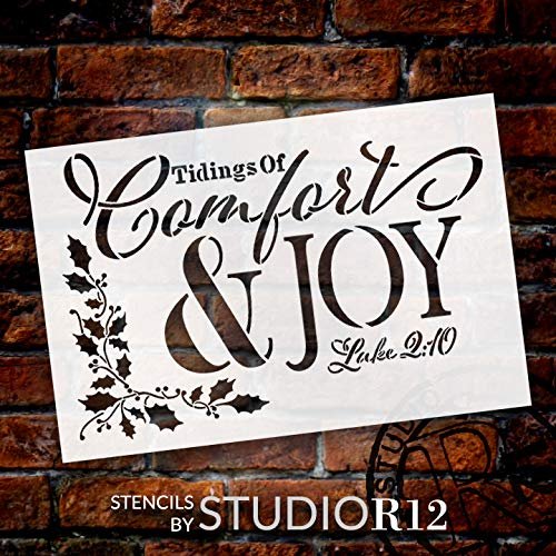 
                  
                Art Stencil,
  			
                Art Stencils,
  			
                Bible,
  			
                Christian,
  			
                Christmas,
  			
                Comfort,
  			
                Faith,
  			
                Family,
  			
                Inspiration,
  			
                Joy,
  			
                Sign,
  			
                Stencils,
  			
                Studio R 12,
  			
                StudioR12,
  			
                StudioR12 Stencil,
  			
                Template,
  			
                  
                  