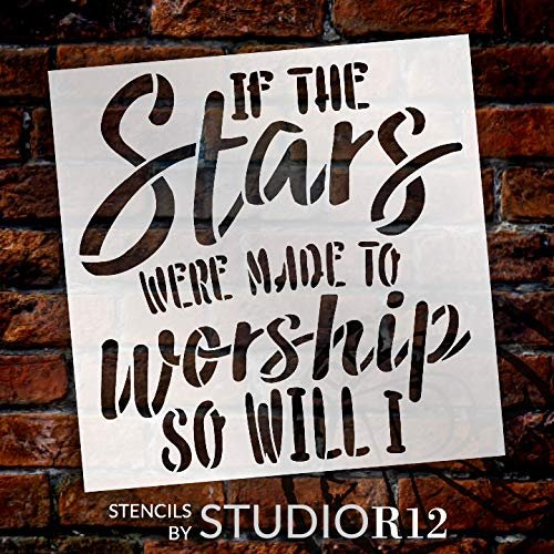 
                  
                Faith,
  			
                Inspiration,
  			
                stars,
  			
                Stencils,
  			
                StudioR12,
  			
                worship,
  			
                  
                  