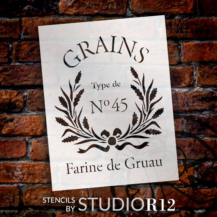 
                  
                Country,
  			
                country kitchen,
  			
                Farm,
  			
                Farmhouse,
  			
                feed sack,
  			
                french,
  			
                grain,
  			
                rustic,
  			
                Stencils,
  			
                Studio R 12,
  			
                StudioR12,
  			
                StudioR12 Stencil,
  			
                Template,
  			
                  
                  