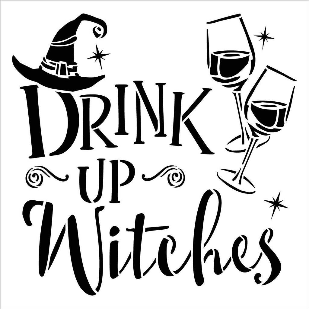 Drink up Witches Printable Sign Witches Sign 