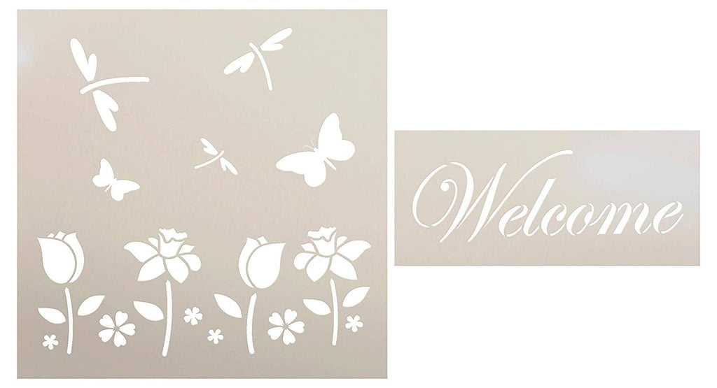 
                  
                butterfly,
  			
                Country,
  			
                daffodil,
  			
                dragonfly,
  			
                garden,
  			
                Home Decor,
  			
                rose,
  			
                stencil,
  			
                stencil set,
  			
                Stencils,
  			
                StudioR12,
  			
                StudioR12 Stencil,
  			
                welcome,
  			
                welcome sign,
  			
                  
                  