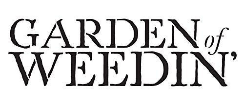 Garden of Weedin Stencil by StudioR12 | Simple Gardening Word Art - Mini 7 x 3-inch Reusable Mylar Template | Painting, Chalk, Mixed Media | Use for Journaling, DIY Home Decor - STCL1070_1