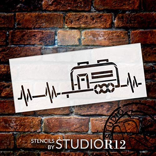
                  
                adventure,
  			
                Art Stencil,
  			
                Camp,
  			
                camper,
  			
                campfire,
  			
                campground,
  			
                Camping,
  			
                Campsite,
  			
                Country,
  			
                fifth wheel,
  			
                fun,
  			
                heartbeat,
  			
                Home,
  			
                Home Decor,
  			
                outdoor,
  			
                pull behind,
  			
                pulse,
  			
                stencil,
  			
                Stencils,
  			
                Studio R 12,
  			
                StudioR12,
  			
                StudioR12 Stencil,
  			
                travel,
  			
                vacation,
  			
                  
                  