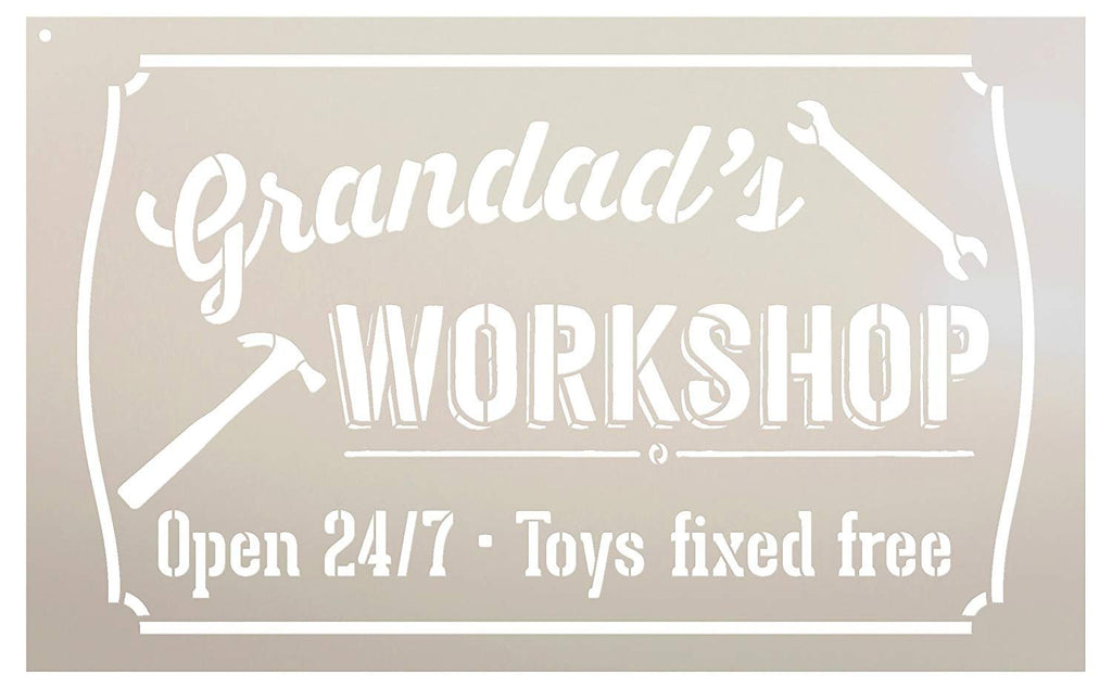 
                  
                granddad,
  			
                Grandfather,
  			
                grandpa,
  			
                hobby,
  			
                man cave,
  			
                Stencils,
  			
                Studio R 12,
  			
                StudioR12,
  			
                StudioR12 Stencil,
  			
                Template,
  			
                workshop,
  			
                  
                  