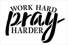 Pray Big Worry Small Stencil by StudioR12  Christian & Inspirational –  StudioR12 Stencils