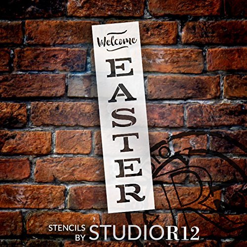 
                  
                Easter,
  			
                Stencils,
  			
                Studio R 12,
  			
                StudioR12,
  			
                tall porch sign,
  			
                Welcome,
  			
                  
                  