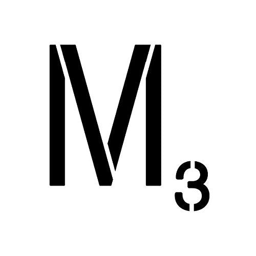 letter m stencil printable