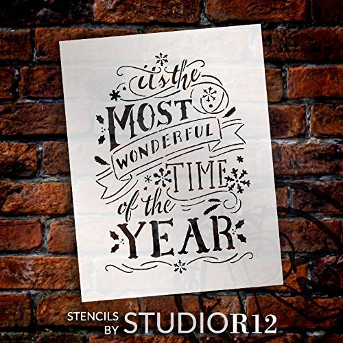
                  
                chalk,
  			
                chalkboard,
  			
                Christmas,
  			
                Christmas & Winter,
  			
                christmas song,
  			
                Farmhouse,
  			
                Holiday,
  			
                holiday song,
  			
                most wonderful time of the year,
  			
                Quotes,
  			
                Sayings,
  			
                snow,
  			
                STCL1365,
  			
                Stencils,
  			
                Studio R 12,
  			
                StudioR12,
  			
                StudioR12 Stencil,
  			
                Winter,
  			
                wonderful,
  			
                  
                  