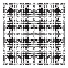 Black Buffalo Plaid Pattern 2-inch Graphic by CliffviewGraphics