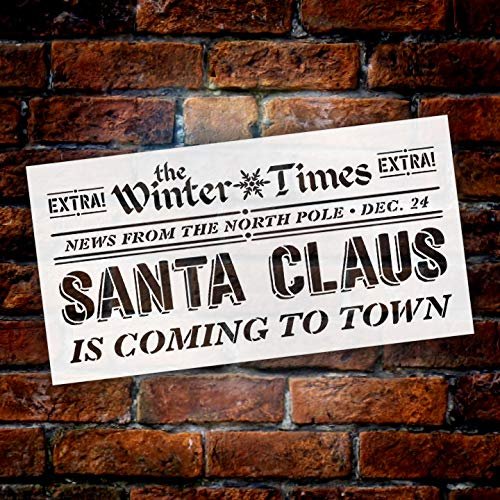 
                  
                Christmas,
  			
                Christmas & Winter,
  			
                headline,
  			
                Home Decor,
  			
                newspaper,
  			
                north pole,
  			
                santa,
  			
                santa claus,
  			
                snowflake,
  			
                Stencils,
  			
                StudioR12,
  			
                winter,
  			
                word,
  			
                word stencil,
  			
                  
                  