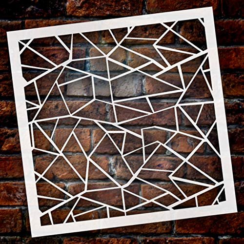Boho Geometric Arrow Abstract Art Stencil Pattern by StudioR12 - Select  Size - USA Made - Craft DIY Bohemian Home Decor, Paint Farmhouse Wood Sign
