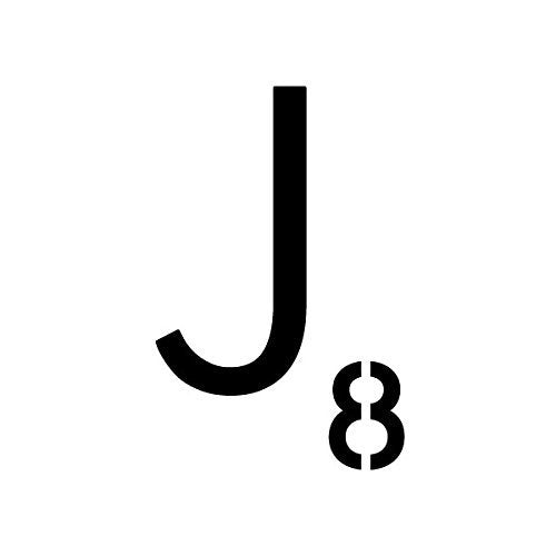 
                  
                game letter,
  			
                j,
  			
                j8,
  			
                letter,
  			
                letter and number stencil,
  			
                stencil,
  			
                Stencils,
  			
                Studio R 12,
  			
                StudioR12,
  			
                StudioR12 Stencil,
  			
                Template,
  			
                  
                  