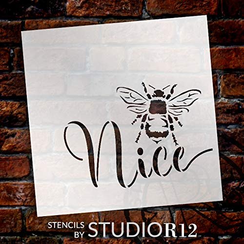 
                  
                Art Stencil,
  			
                be nice,
  			
                Bee,
  			
                Beehive,
  			
                bees,
  			
                Bumble Bee,
  			
                classroom,
  			
                Country,
  			
                cursive,
  			
                Faith,
  			
                family,
  			
                Farmhouse,
  			
                flower garden,
  			
                Garden,
  			
                gardening,
  			
                happy,
  			
                Home,
  			
                Home Decor,
  			
                insect,
  			
                Inspiration,
  			
                Inspirational Quotes,
  			
                love,
  			
                nice,
  			
                pun,
  			
                Queen Bee,
  			
                rustic,
  			
                Sayings,
  			
                script,
  			
                silhouette,
  			
                spring,
  			
                square,
  			
                stencil,
  			
                Stencils,
  			
                Studio R 12,
  			
                StudioR12,
  			
                StudioR12 Stencil,
  			
                  
                  