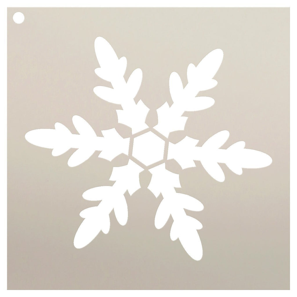 Snowflakes Stencil by StudioR12  Winter Snow Pattern - Mini 4 x 4-inc –  StudioR12 Stencils
