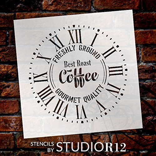 
                  
                Clock,
  			
                Clock Numerals,
  			
                Clocks,
  			
                Coffee,
  			
                Coffee shop,
  			
                jumbo,
  			
                Roman Numeral,
  			
                Roman numerals,
  			
                Stencils,
  			
                Studio R 12,
  			
                StudioR12,
  			
                StudioR12 Stencil,
  			
                  
                  
