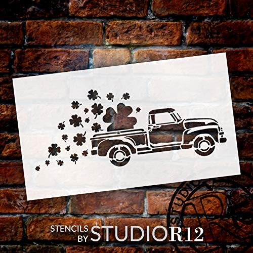 
                  
                clover,
  			
                Country,
  			
                cute,
  			
                family,
  			
                Farmhouse,
  			
                Holiday,
  			
                Home,
  			
                Home Decor,
  			
                luck,
  			
                March,
  			
                shamrock,
  			
                St. Patrick's Day,
  			
                stencil,
  			
                Stencils,
  			
                Studio R 12,
  			
                StudioR12,
  			
                StudioR12 Stencil,
  			
                trendy,
  			
                truck,
  			
                vintage,
  			
                  
                  