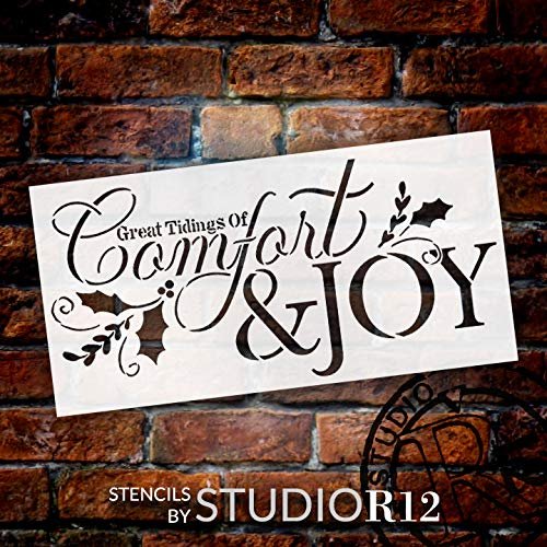 
                  
                christmas,
  			
                Christmas & Winter,
  			
                comfort,
  			
                comfort & joy,
  			
                holly,
  			
                Joy,
  			
                laurels,
  			
                stencil,
  			
                StudioR12,
  			
                tidings,
  			
                  
                  