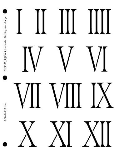 Roman numerals wall clock - Tendance Miroir Couleur miroir Rouge Dimensions  Ø 90 cm