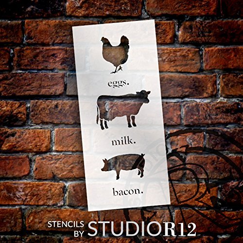 
                  
                animals,
  			
                bacon,
  			
                chicken,
  			
                country,
  			
                cow,
  			
                egg,
  			
                food,
  			
                hen,
  			
                kitchen,
  			
                milk,
  			
                pig,
  			
                Stencils,
  			
                Studio R 12,
  			
                StudioR12,
  			
                StudioR12 Stencil,
  			
                Template,
  			
                  
                  