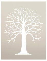 Tree Stencil by StudioR12  Country Nature Art - Medium 8.5 x 11-inch –  StudioR12 Stencils