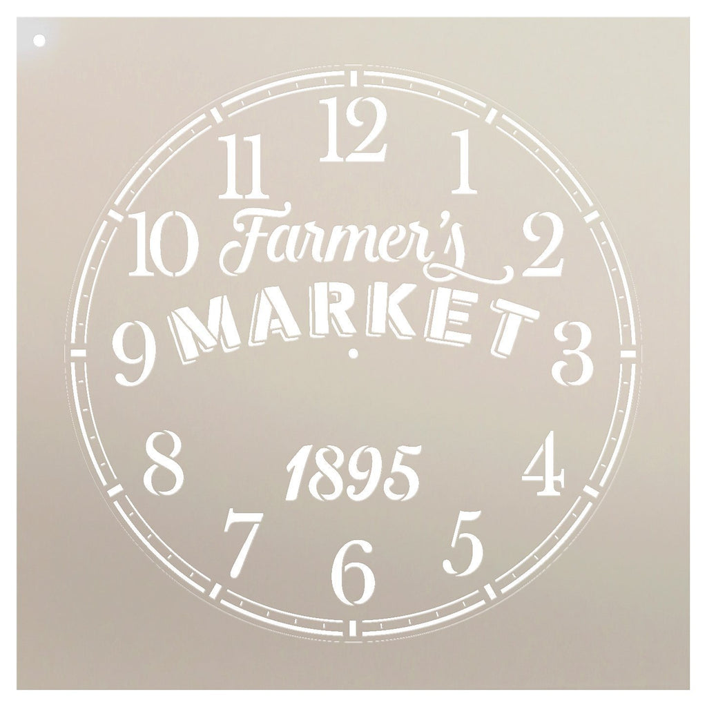
                  
                Art Stencil,
  			
                Art Stencils,
  			
                Clock,
  			
                Clock Numerals,
  			
                Clocks,
  			
                Farm,
  			
                Farmers market,
  			
                Farmhouse,
  			
                stencil,
  			
                Stencils,
  			
                Studio R 12,
  			
                StudioR12,
  			
                StudioR12 Stencil,
  			
                Template,
  			
                Time,
  			
                  
                  