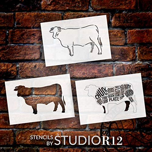 
                  
                beef,
  			
                butcher,
  			
                country,
  			
                Farm,
  			
                Farm Animal,
  			
                Food,
  			
                Kitchen,
  			
                layered stencil,
  			
                steak,
  			
                steer,
  			
                stencil set,
  			
                Stencils,
  			
                Studio R 12,
  			
                StudioR12,
  			
                StudioR12 Stencil,
  			
                Template,
  			
                  
                  