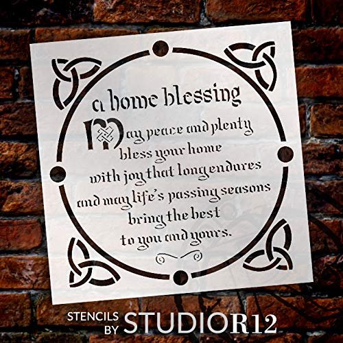 
                  
                Art Stencil,
  			
                blessing,
  			
                celtic,
  			
                chlak,
  			
                cottage,
  			
                decor,
  			
                Faith,
  			
                Home,
  			
                Home Decor,
  			
                Inspiration,
  			
                Inspirational Quotes,
  			
                irish,
  			
                knot,
  			
                paint wood sign,
  			
                Quotes,
  			
                Sayings,
  			
                spring,
  			
                St. Patrick's Day,
  			
                stencil,
  			
                Stencils,
  			
                Studio R 12,
  			
                StudioR12,
  			
                StudioR12 Stencil,
  			
                wood sign stencil,
  			
                  
                  