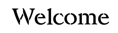 Welcome Home Stencil - Chalky & Company