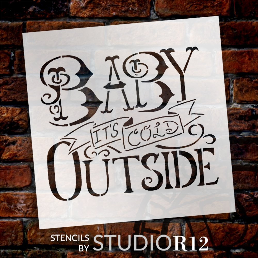 
                  
                Art Stencil,
  			
                baby its cold outsid,
  			
                Christmas,
  			
                Christmas & Winter,
  			
                cold,
  			
                Country,
  			
                Farmhouse,
  			
                Holiday,
  			
                Quotes,
  			
                Sayings,
  			
                Stencils,
  			
                Studio R 12,
  			
                StudioR12,
  			
                StudioR12 Stencil,
  			
                Template,
  			
                Winter,
  			
                  
                  