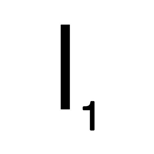Word Game Letter Stencil - A - 15 x 15 – StudioR12 Stencils