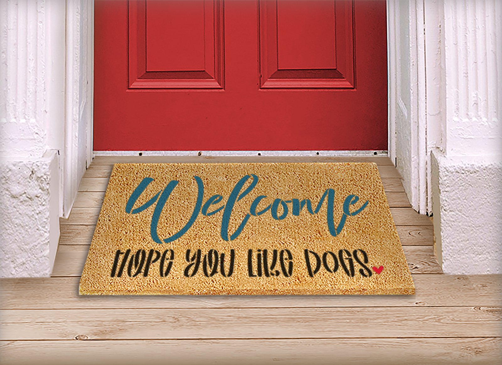 I hope you clearance like dogs welcome mat