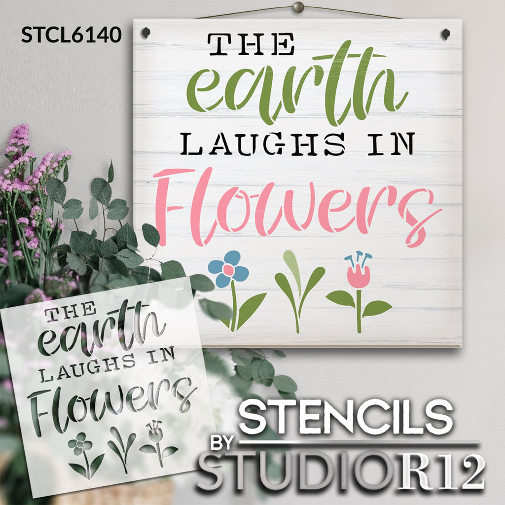 
                  
                diy,
  			
                earth,
  			
                flowers,
  			
                laughs,
  			
                Spring,
  			
                stencil,
  			
                StudioR12,
  			
                  
                  