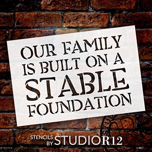 
                  
                built,
  			
                Christian,
  			
                Country,
  			
                Faith,
  			
                family,
  			
                Farmhouse,
  			
                foundation,
  			
                Home,
  			
                Home Decor,
  			
                Inspiration,
  			
                Inspirational Quotes,
  			
                Kitchen,
  			
                pun,
  			
                Rustic,
  			
                Sayings,
  			
                stable,
  			
                stencil,
  			
                Stencils,
  			
                StudioR12,
  			
                StudioR12 Stencil,
  			
                Template,
  			
                words,
  			
                  
                  
