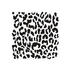 leopard print stencil printable