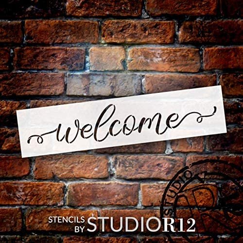 
                  
                Country,
  			
                family,
  			
                Farmhouse,
  			
                gift,
  			
                home,
  			
                Home Decor,
  			
                horizontal,
  			
                long,
  			
                ribbon,
  			
                rustic,
  			
                script,
  			
                simple,
  			
                stencil,
  			
                Stencils,
  			
                Studio R 12,
  			
                StudioR12,
  			
                StudioR12 Stencil,
  			
                welcome,
  			
                word,
  			
                  
                  