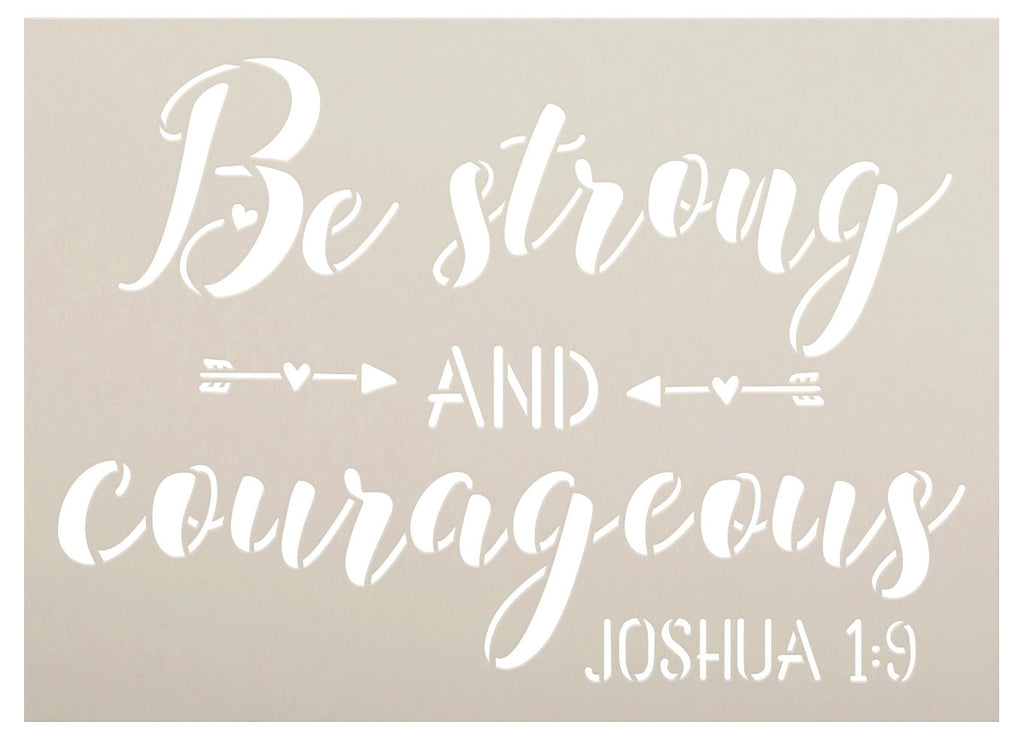 Custom Scripture Engraved Tumbler - Joshua 1:9 Be Strong and