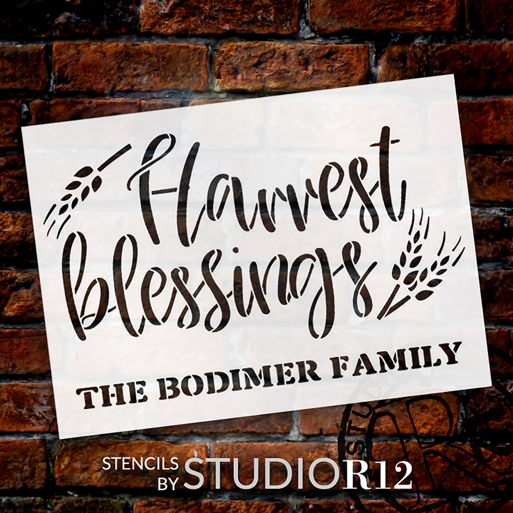 
                  
                Autumn,
  			
                bless,
  			
                blessed,
  			
                blessing,
  			
                blessings,
  			
                Country,
  			
                Cursive,
  			
                cursive script,
  			
                custom,
  			
                Fall,
  			
                fall leaves,
  			
                fall sign,
  			
                fall signs,
  			
                fall stencil,
  			
                Family,
  			
                famiy,
  			
                Farmhouse,
  			
                harvest,
  			
                Home,
  			
                Home Decor,
  			
                Kitchen,
  			
                Personalized,
  			
                Script,
  			
                stencil,
  			
                Stencils,
  			
                StudioR12,
  			
                StudioR12 Stencil,
  			
                Template,
  			
                wheat,
  			
                  
                  